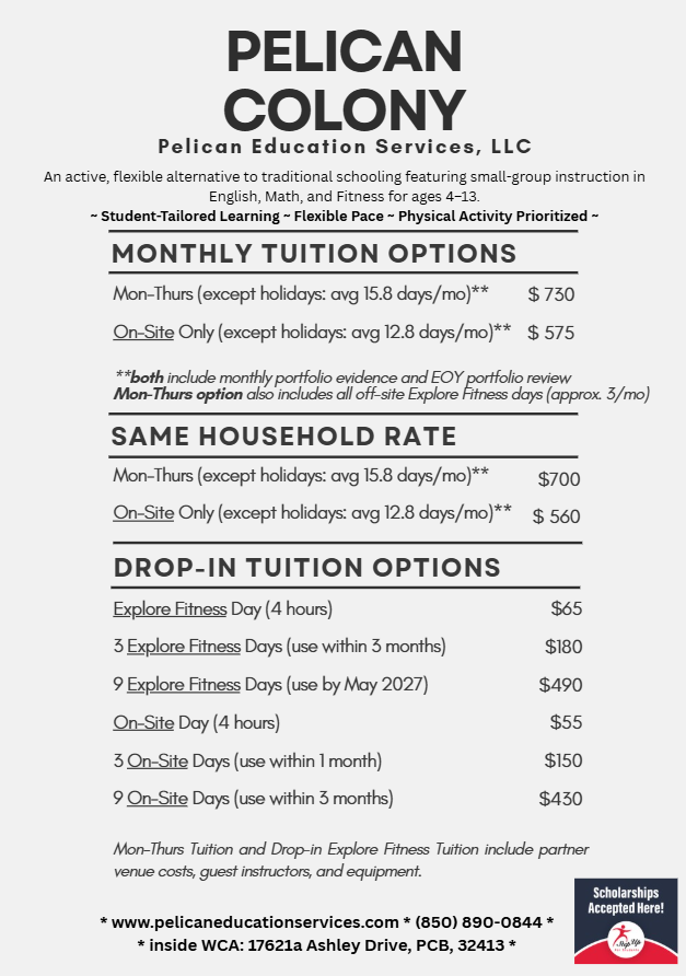 Tuition Options screenshot tuition new