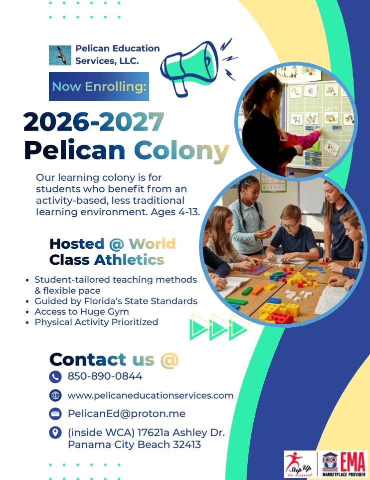 Pelican Education Services, LLC screenshot use this colony flyer